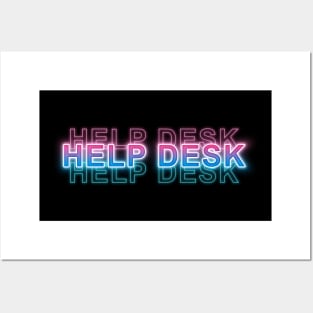 Help Desk Posters and Art